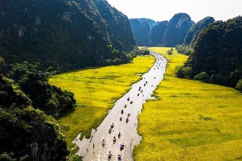 3 jours à Hanoi Ninh Binh Halong et baie de Lan Ha (Bungalow + croisière)