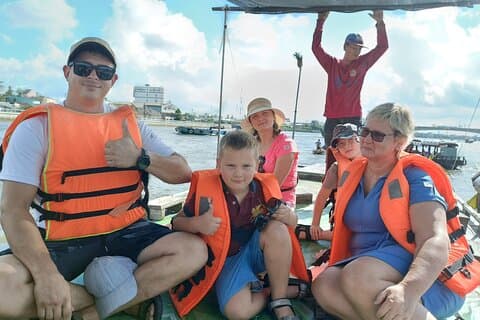 Tour de lujo por el delta del Mekong al mercado flotante Viaje de 2 días y 1 noche