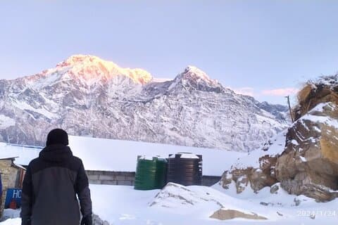 Trekking a Mardi Himal con rafting en el río Seti de 5 días