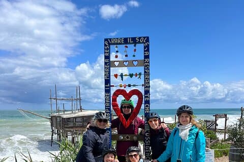 Ebike Tour The Green Way of the Costa dei trabocchi, Ortona Fossacesia.