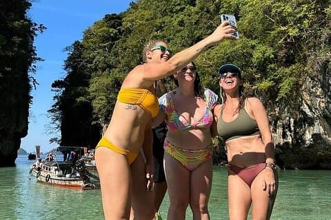 Tour privato in barca a coda lunga di Hong e delle 4 isole