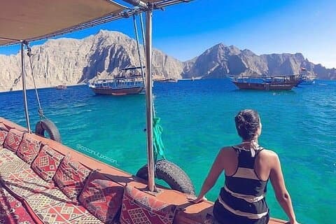 Musandam Dibba Tour with Dhow Cruise, Lunch and Water Activities