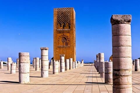 Städer Sightseeing Casablanca och Rabat privat dagstur