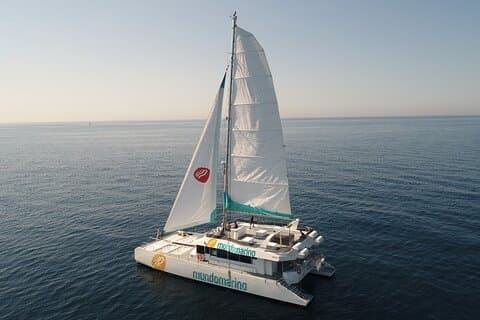 Tour en catamaran avec arrêt baignade à Malaga