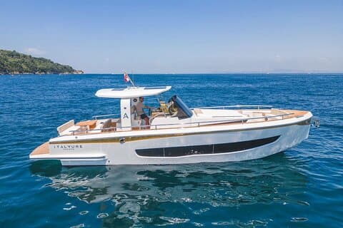 Privat tur i Premium Yacht fra Sorrento til Capri og Positano