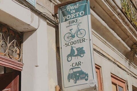 Porto: Cykeluthyrning från 1 till 4 dagar