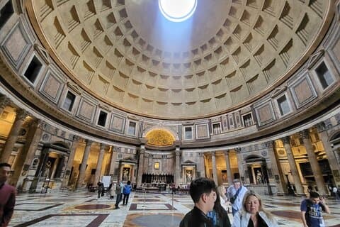 Temple antique de Rome, billet Panthéon