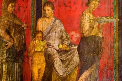 Visite de Pompéi et d'Herculanum avec déjeuner au départ de Sorrente