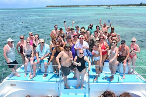 mini Burger or Taco menu Private Luxury Party Boat