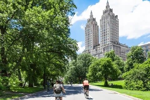 Visite à pied de 3 heures du meilleur de Manhattan et Cycle Central Park