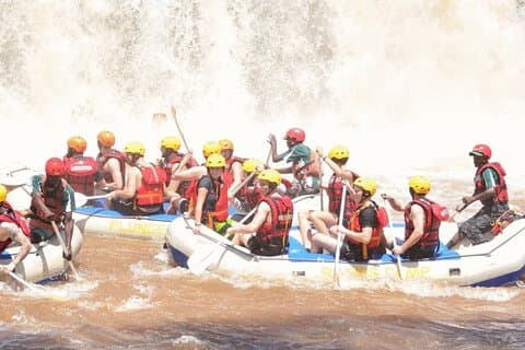 Excursion d'une journée au rafting en eaux vives de Sagana