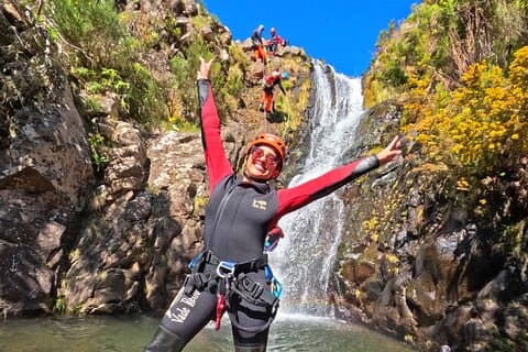 Canyoning Experience Niveau I begyndere i Ribeira das Cales