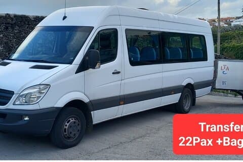 Città Ponta Delgada, trasferimenti aeroportuali. Navette. Taxi. Minibus