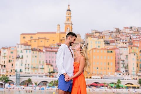 Menton Photo shoot with a Local Award Winning Photographer