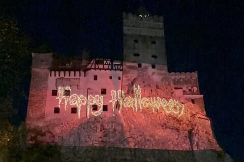 Dracula Castle Halloween Tour & Party in Bran (From Brasov)
