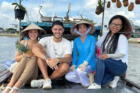 Cai Rang Floating Market Tour with Lung Ngoc Hoang Nature Reserve