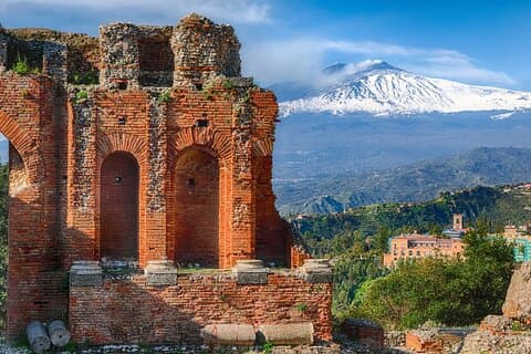 Messina: Mt. Etna and Taormina Private Tour with Private Driver