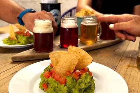 Tacos, Cerveza och Mezcal