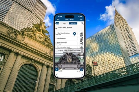 NYC Grand Central Terminal Självguidad vandringstur