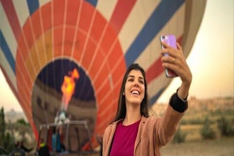 Sunrise Hot Air Balloon Ride opplevelse i Luxor