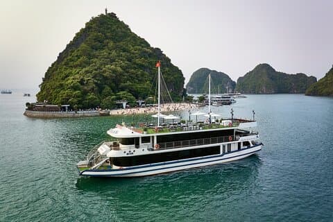 Arcady Premium Cruise Halong Bay-dagtour met optionele transfer
