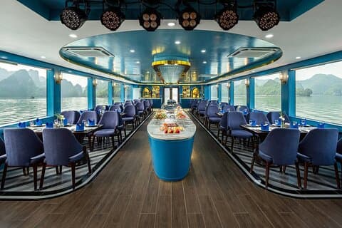 Arcady Luxury Day Cruise 6 Hours Explore Halong Bay FROM Harbor