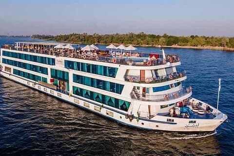 4 - Natt Nilen cruise fra Luxor til Aswan inkludere ballong