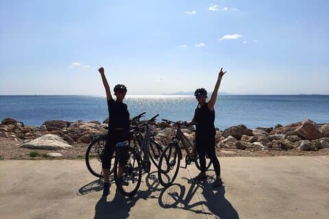 Fahrradtour in kleiner Gruppe durch Athen und die Riviera
