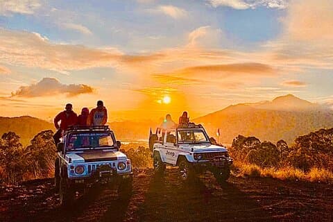 Mount Batur Sunrise Jeep, Breakfast & Hot Spring All Inclusive