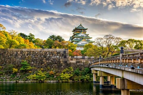 Tour Privado em Osaka com Motorista que Fala Inglês
