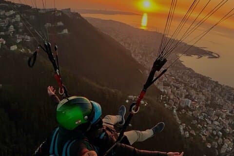 Tandem parapente à Jounieh Liban