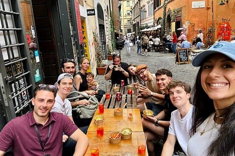 Roma: tour gastronomico a piedi per piccoli gruppi di Trastevere
