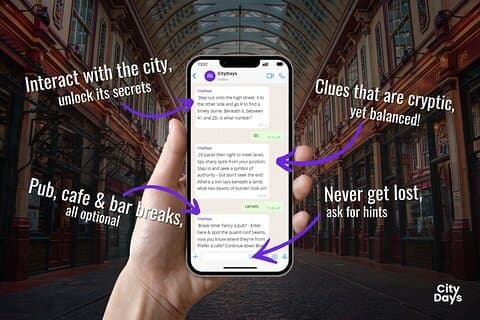 Interactieve schattenjachtervaring - de geheimen van centraal Londen