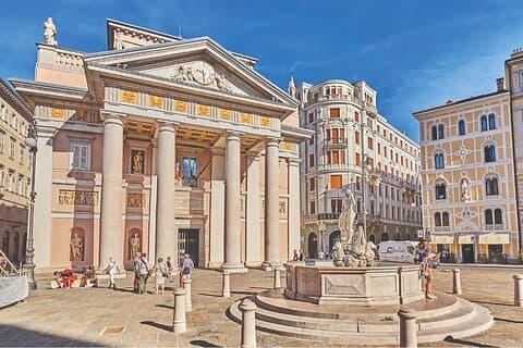 Trieste Walking Tour with Audio and Written Guide by a Local