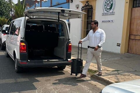 Private transfer from Puebla City to Oaxaca City - high way