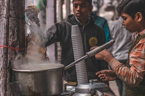 Old Delhi : Excursion d'une demi-journée avec Fort Rouge et Raj Ghat