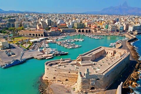 Makrigialos-Ierapetra: Palazzo di Cnosso e tour della città di Heraklion