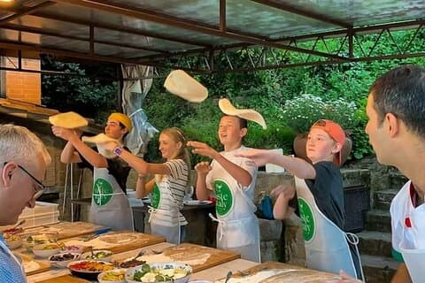 Lezione privata di cucina su pizza e gelato a Firenze