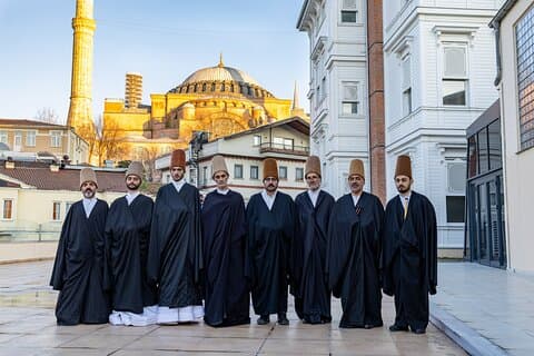 Whirling Dervish Ceremony-billetter i Istanbul