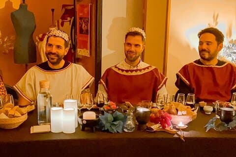 Wijnproeven uit het oude Rome in Cartagena, Spanje