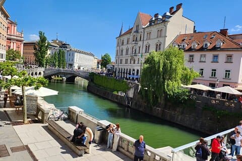 Från Zagreb: Dagstur till Ljubljana och Bledsjön