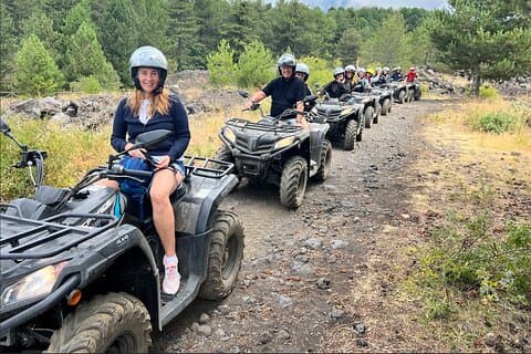 Quad-excursie op de Etna