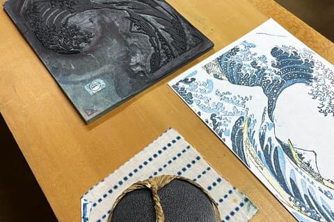 Tokyo Ukiyo-e Studio met Artisan Uitgelicht in het British Museum