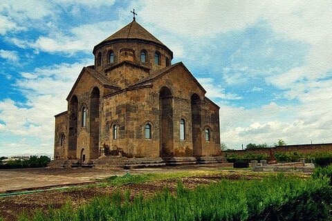 Tour di scalo: Echmiadzin & Zvartnots con trasferimenti aeroportuali