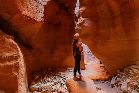 2 Stunden Double Slot Canyon UTV Tour