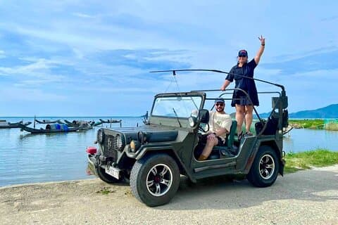Oplev Hue og Hoi An: Jeep Adventure via Hai Van Pass (en vej)