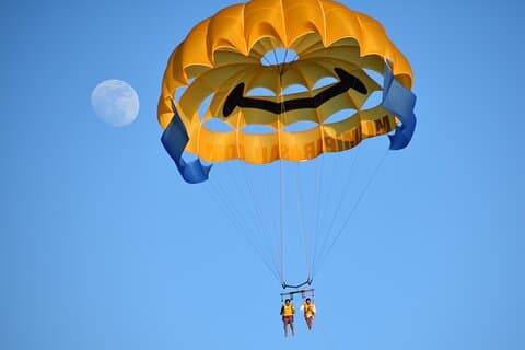 Parasailing with Miami Watersports