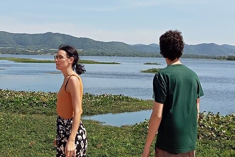 Kampot/Kambodja pepparfarm . Cave. Lake. Kep Crab marknaden & mer.