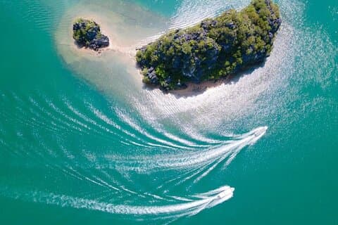 Eksklusivt kanoeventyr, udforske Halong Bay fra CatBa