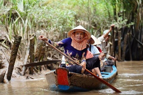 Tour por el Delta del Mekong 1 día: aventura en grupos pequeños